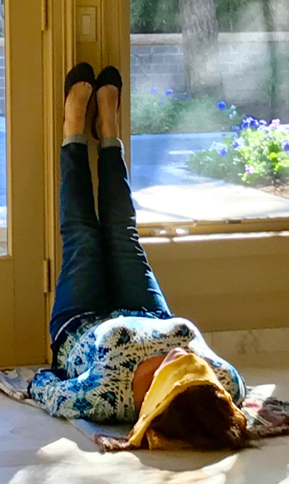 Legs Up the Wall Pose